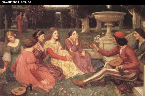 John William Waterhouse A Tale from The Decameron (mk41)